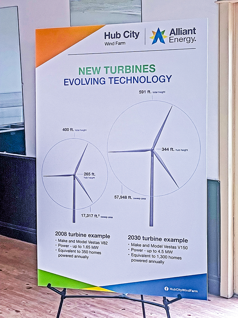 Wind company seeks agreement with county