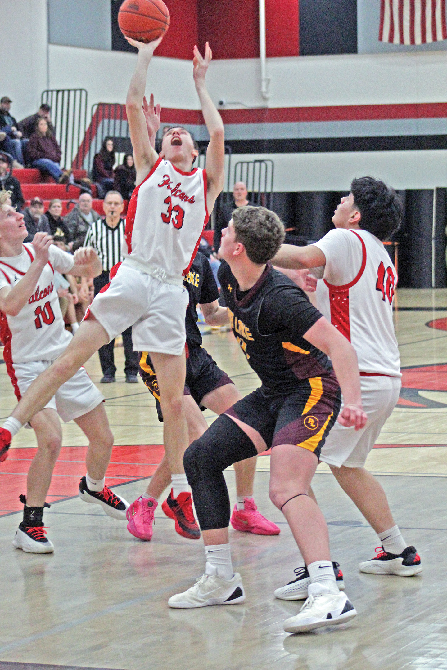 Rib Lake, Prentice deal Falcons pair of losses