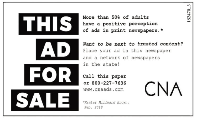 This Ad For Sale – CNA