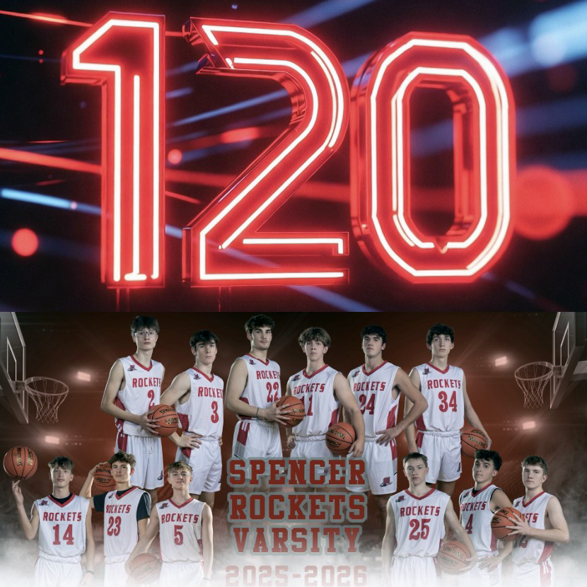 Spencer Rockets set scoring record with 120 points