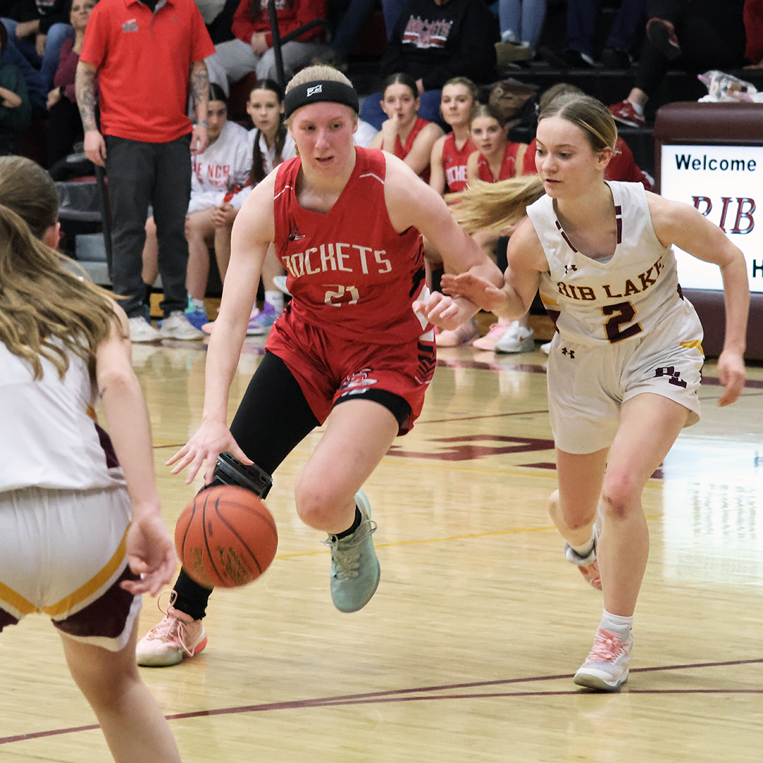 Spencer falls to Rib Lake