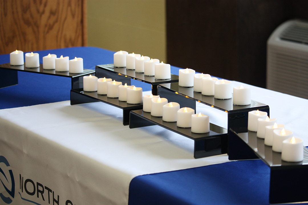 Nursing home residents share in memorial tribute