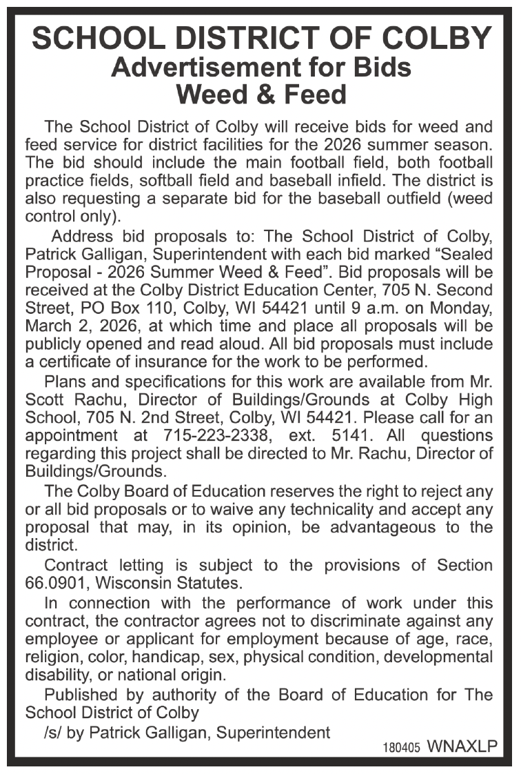 School District of Colby