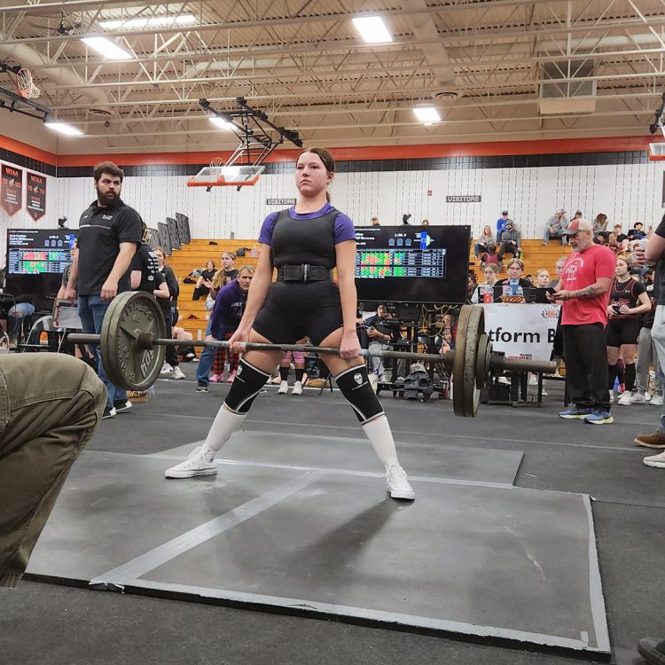 Hoffner sets school record, as first in State powerlifting