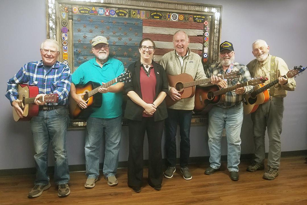 Camaraderie through music: Vets invited to join upcoming class
