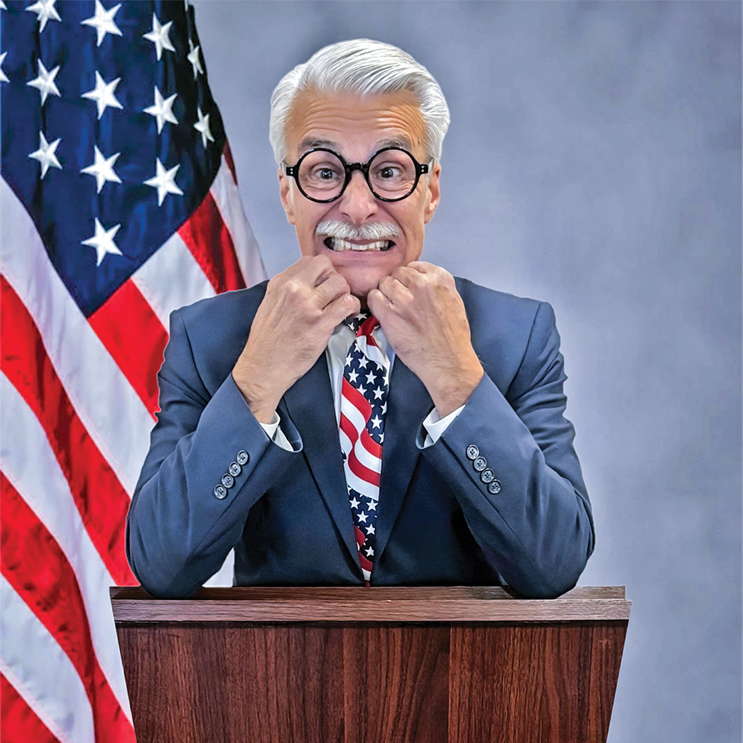 ShowCase Players stage timely comedy “The Outsider”