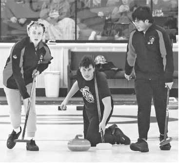 Boys get a win in challenging state weekend for Raider curlers