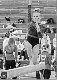 Co-op gymnasts place third at sectional meet
