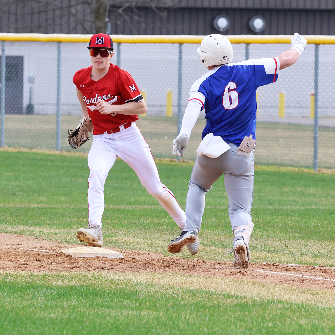 Raiders finish off Merrill on day two, are off to a 3-0 start