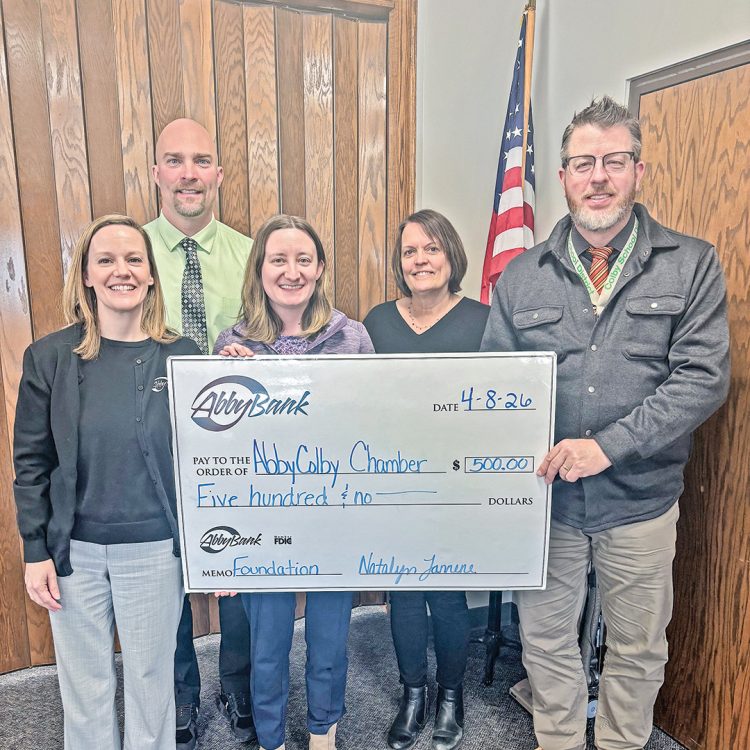 AbbyBank Foundation grants award to chamber