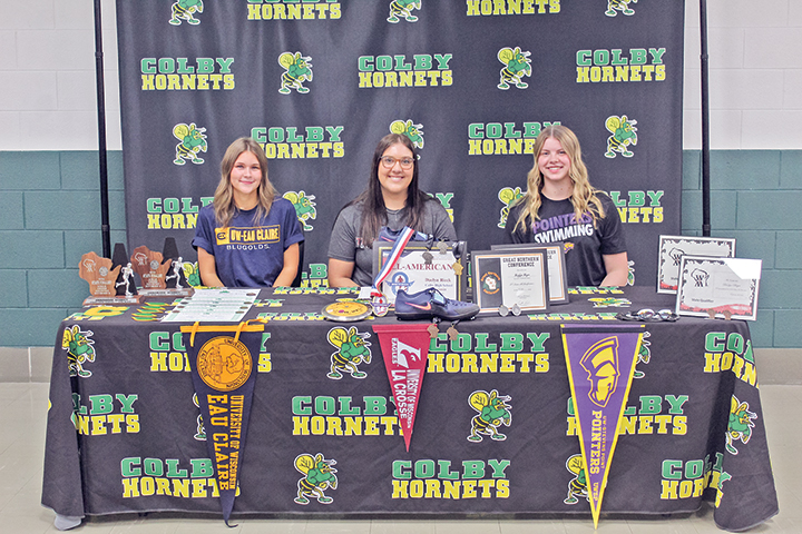 Trio of Colby athletes to compete at next level