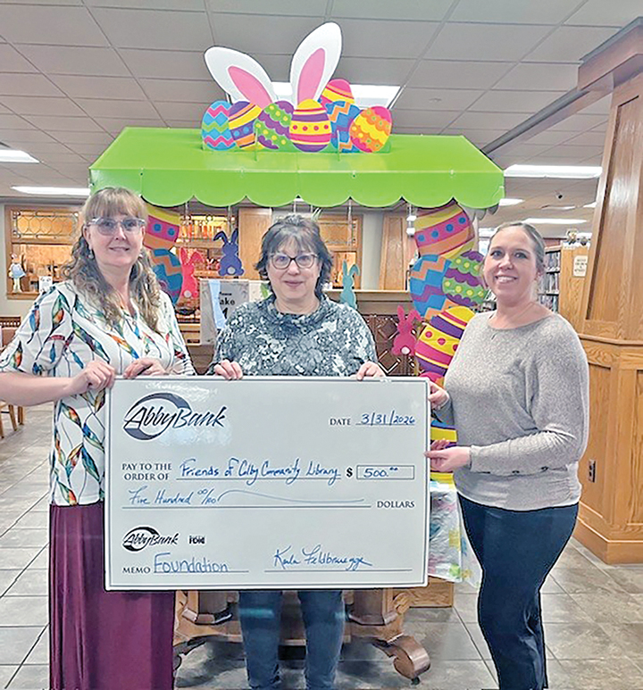 Friends of the CCL earn grant from AbbyBank