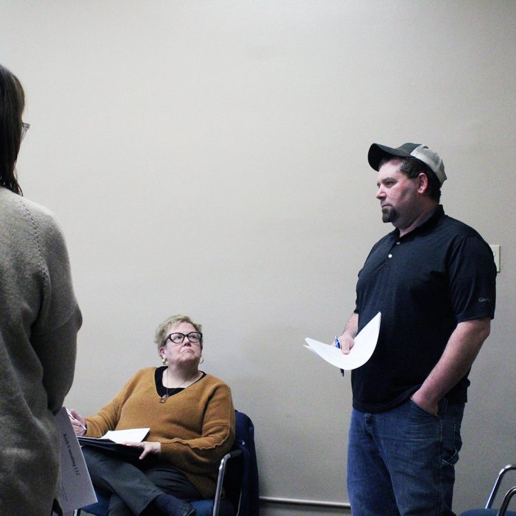 County committee goes on record against rail project