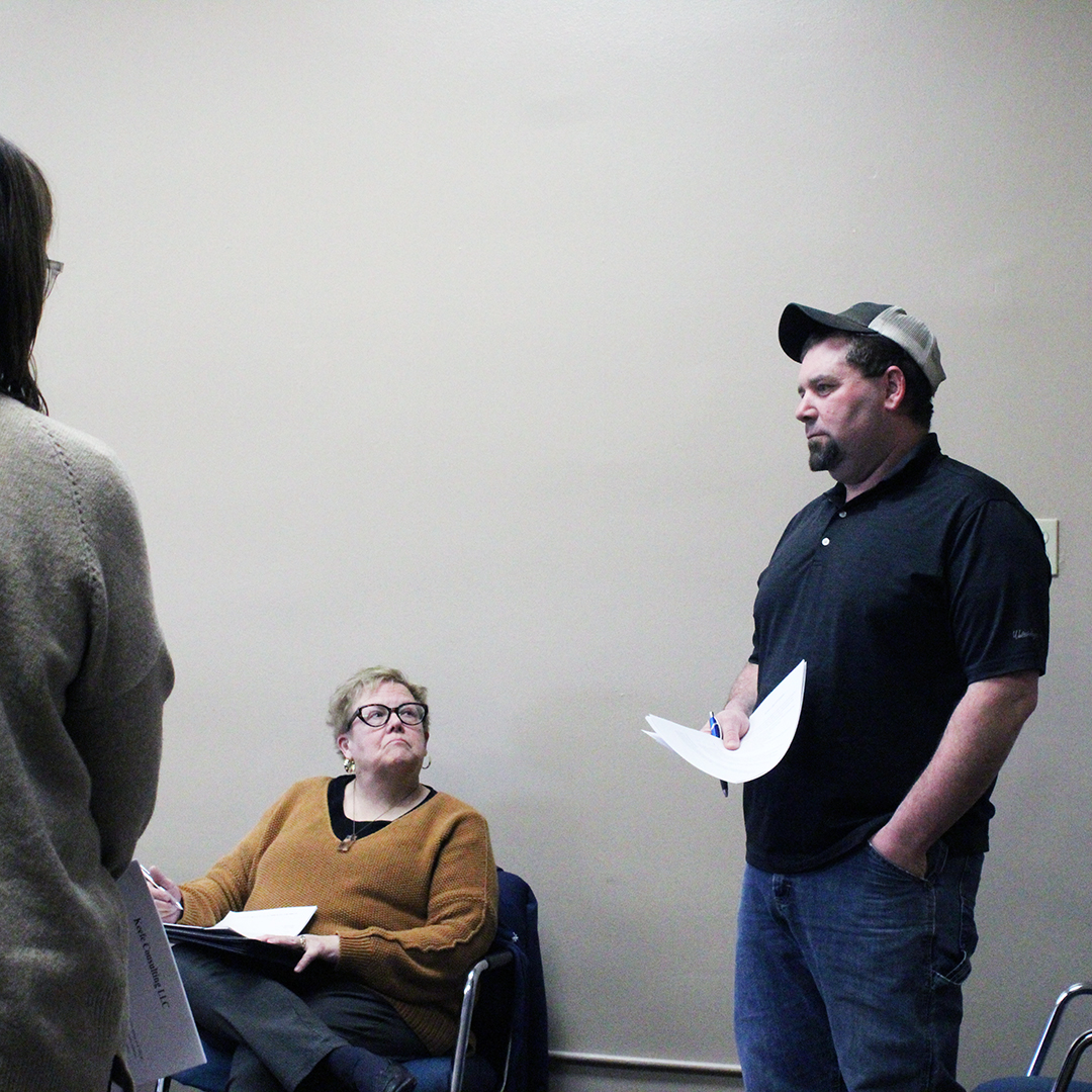 County committee goes on record against rail project