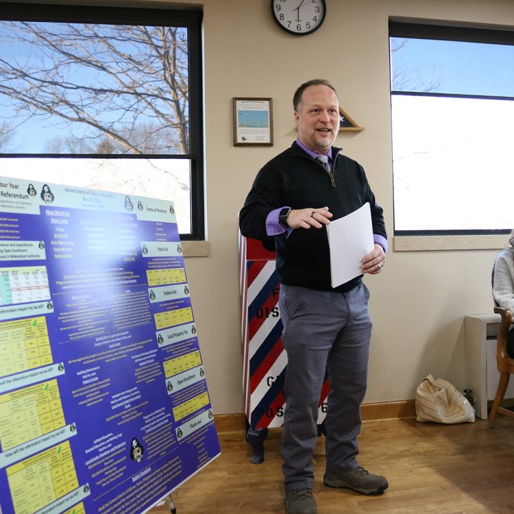 Gilman makes case for survival with referendum