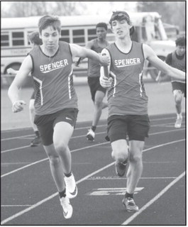 Area teams compete at Spencer home invitational April 23