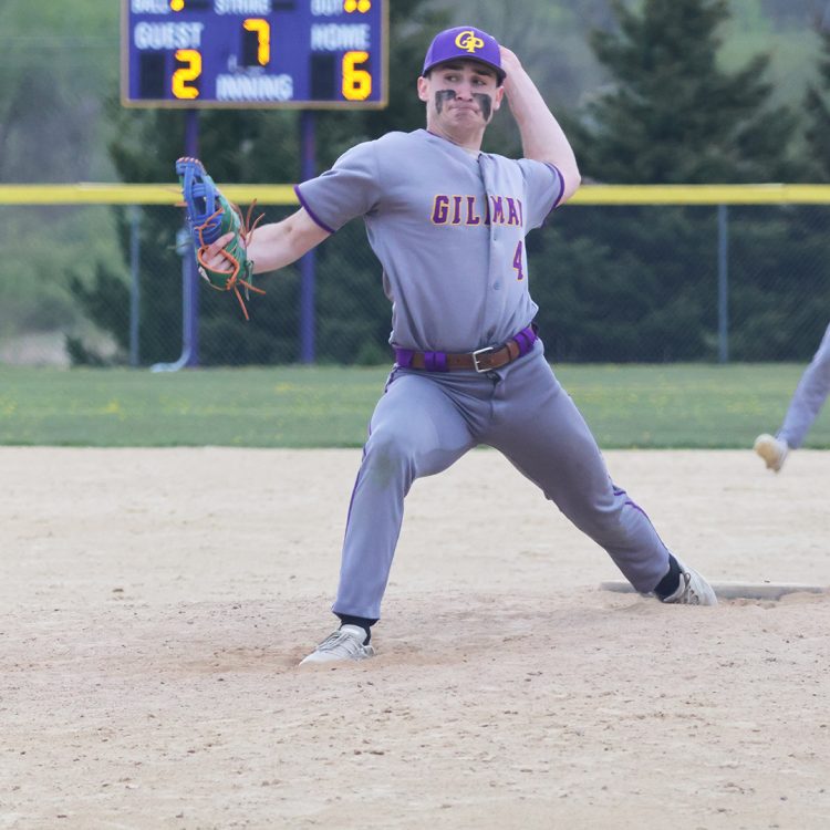 Grunseth’s 16 Ks lead Gilman to win over Warriors
