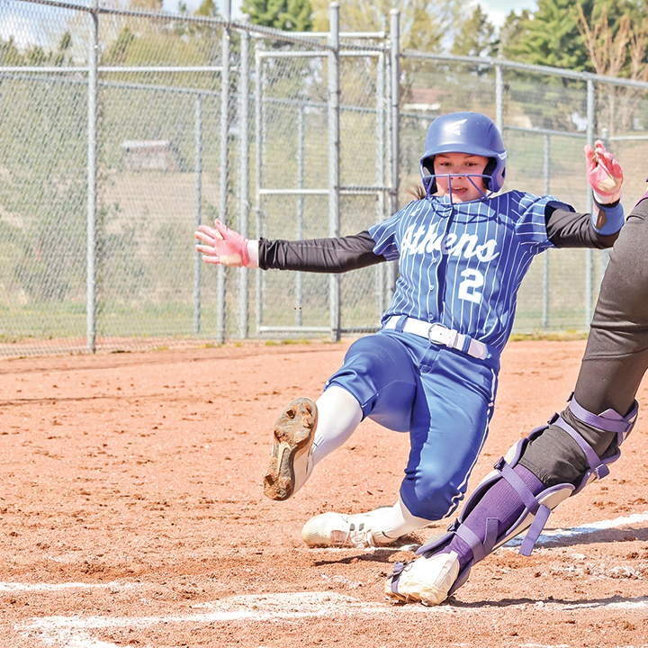 Athens softball wins North title