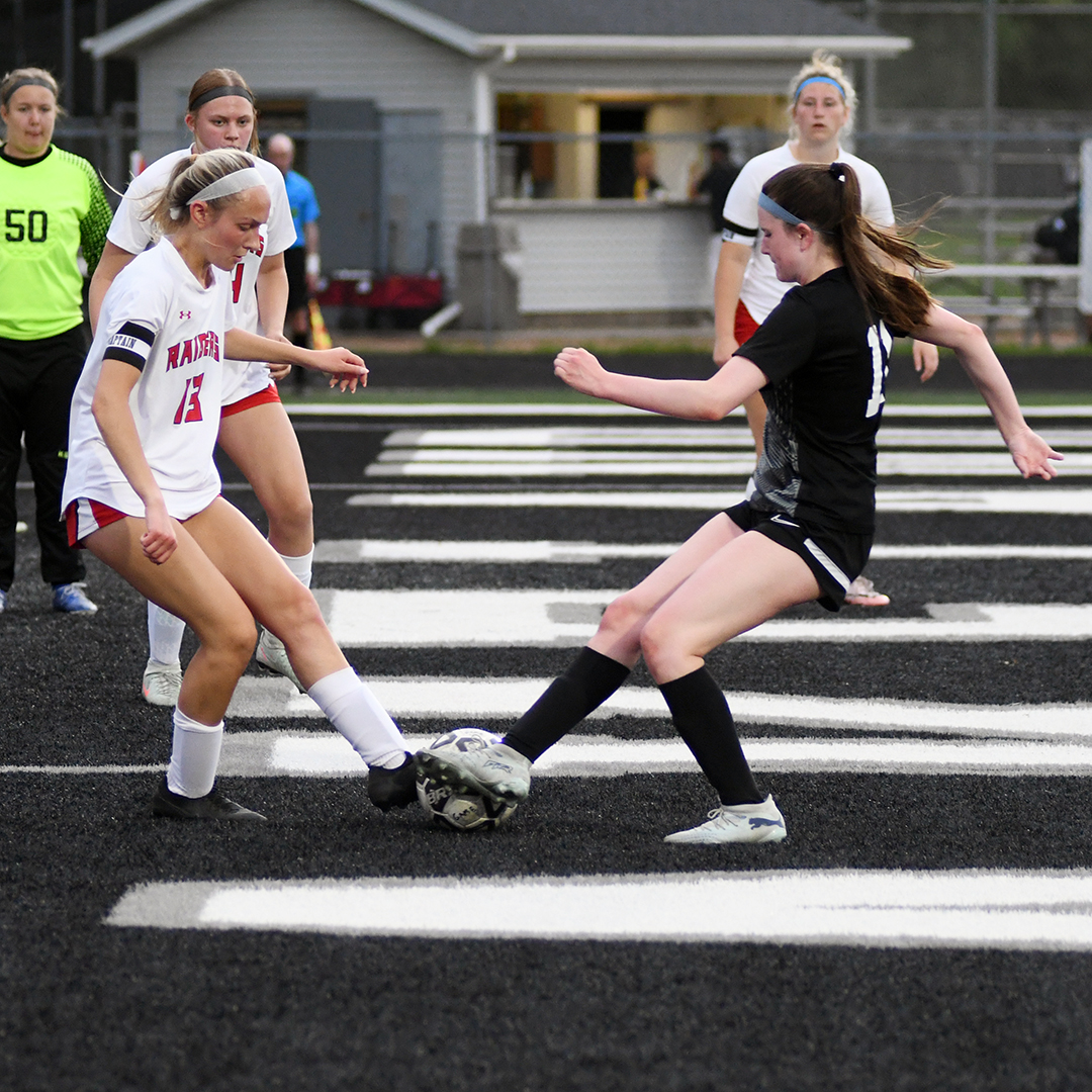 Raiders shut out in a pair of 2-0 games with GNC’s top teams