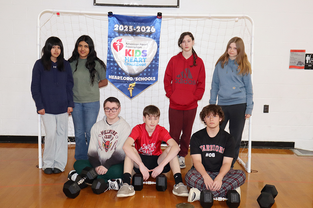 Granton students focus on heart health through Kids Heart Challenge