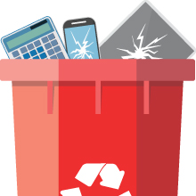 Recycle your electronics instead of trashing them