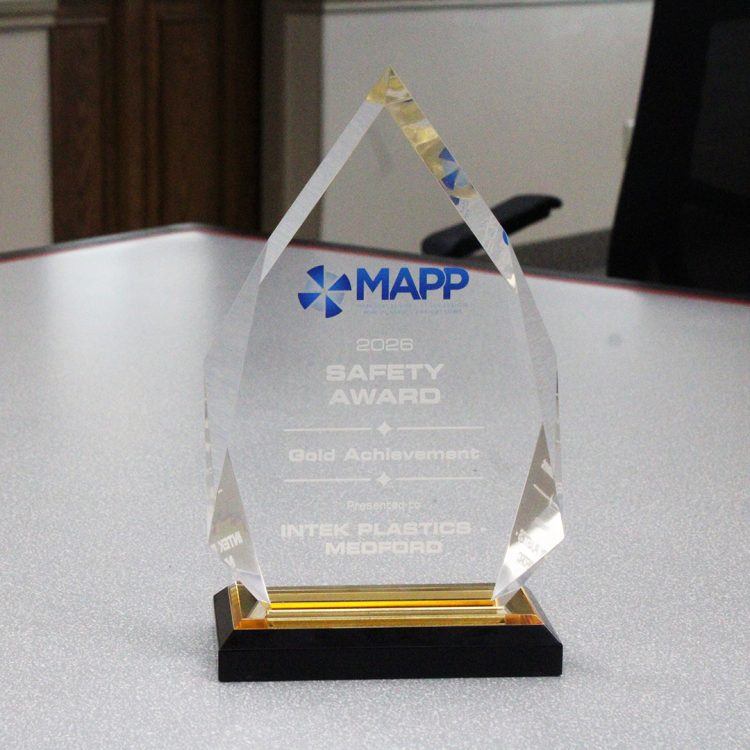 Safety first, Intek Plastics – Medford earns national workplace safety award
