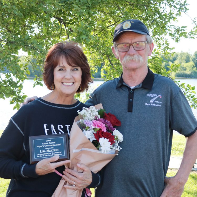 Martino surprised to be  named Citizen of the Year