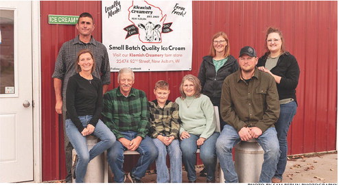 A leap of faith is scooping up some sweet success for farm family