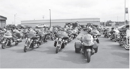 Legion Riders roll into Medford