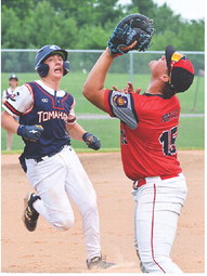 Two easy sweeps for Medford Post 147 baseball team
