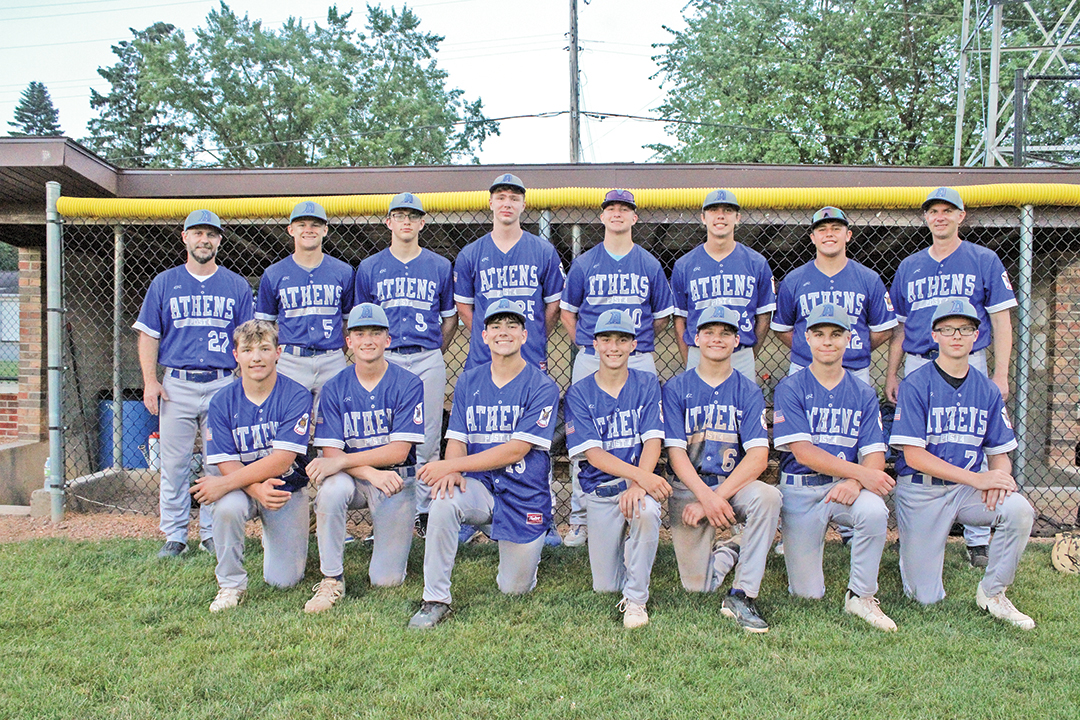 Inaugural Legion season; Athens has American Legion senior baseball team for the first time