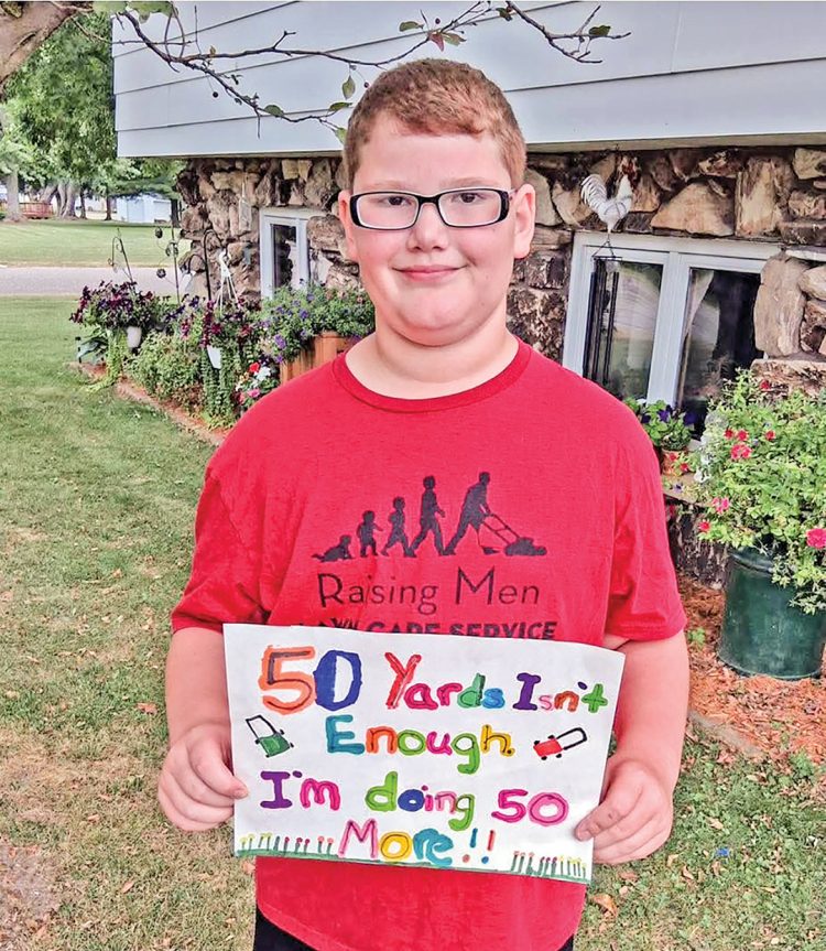 Colby boys mows past 50-Yard Challenge