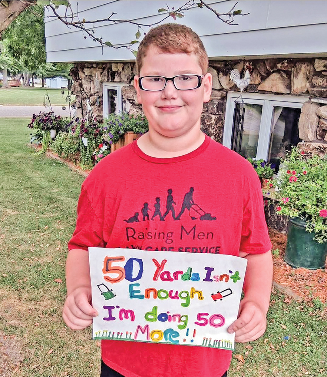 Colby boys mows past 50-Yard Challenge