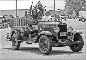 Vintage Dorchester Fire Engine