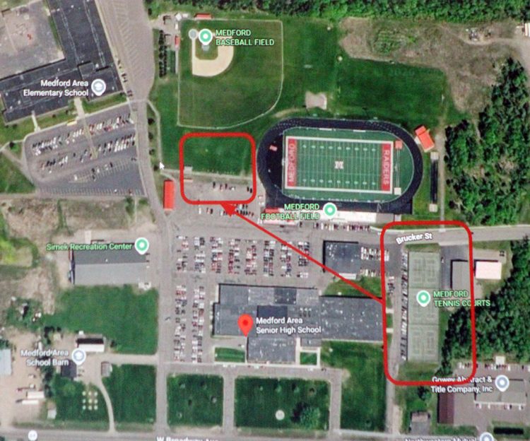 Medford School Board approves plan to expand number of tennis courts to eight at high school