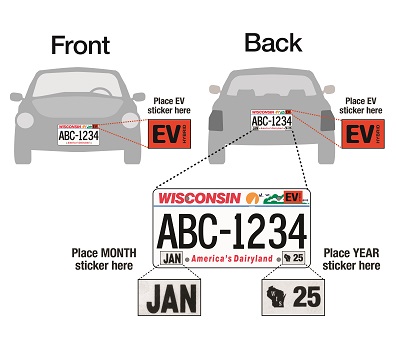 It’s important to display a license plate properly