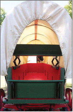 Local men bring 1976 bicentennial wagon back to life