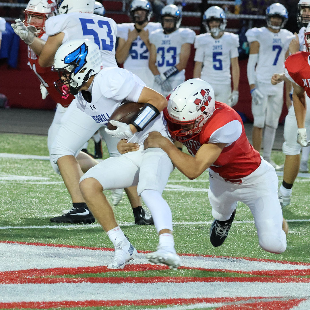 Raiders bring the energy in shutout win over Merrill