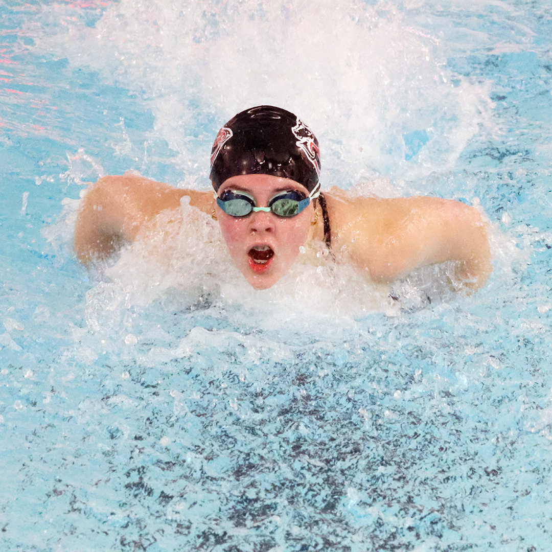 CONTINUING TO MAKE WAVES. Swimmers cut down Lumberjacks, Hatchets