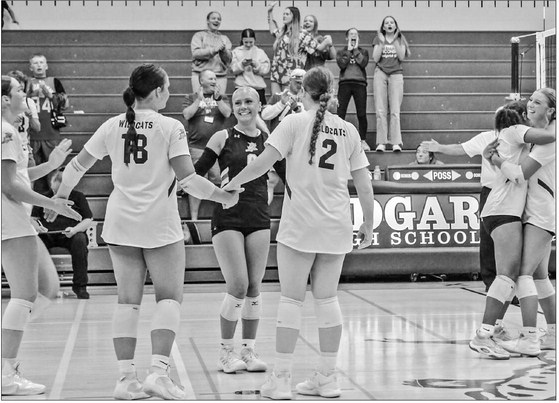 Edgar gains share of the conference title