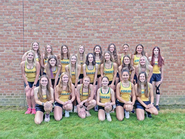 Edgar cross country teams going strong. High school program has 22 girl runners competing in the sport