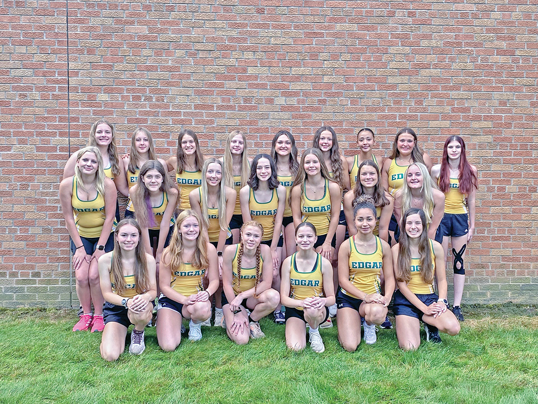 Edgar cross country teams going strong. High school program has 22 girl runners competing in the sport