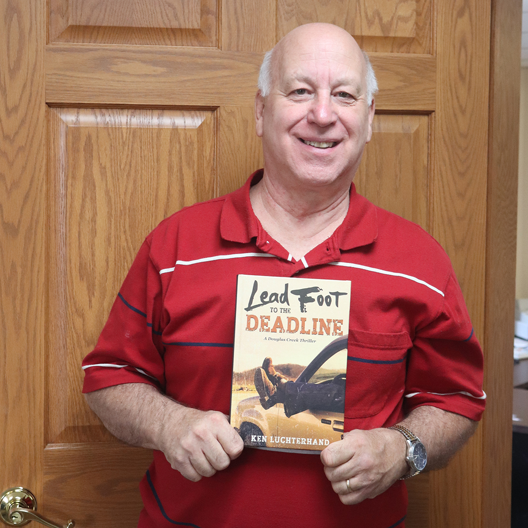 From the newsroom to a novel: Newspaper experience inspires Luchterhand’s latest book