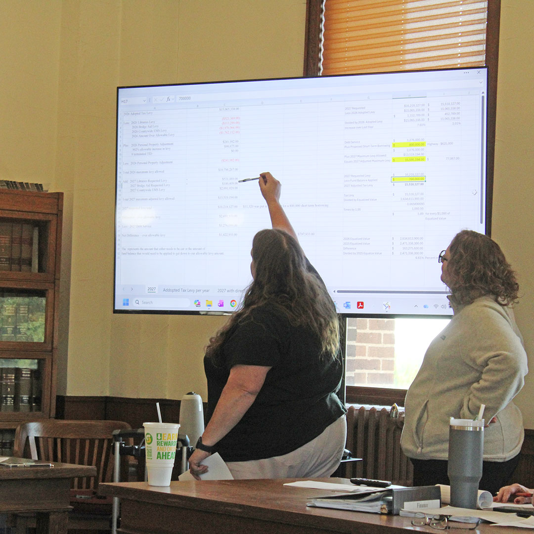 Keeping pace. County proposed budget calls for levy increase just below the inflation rate