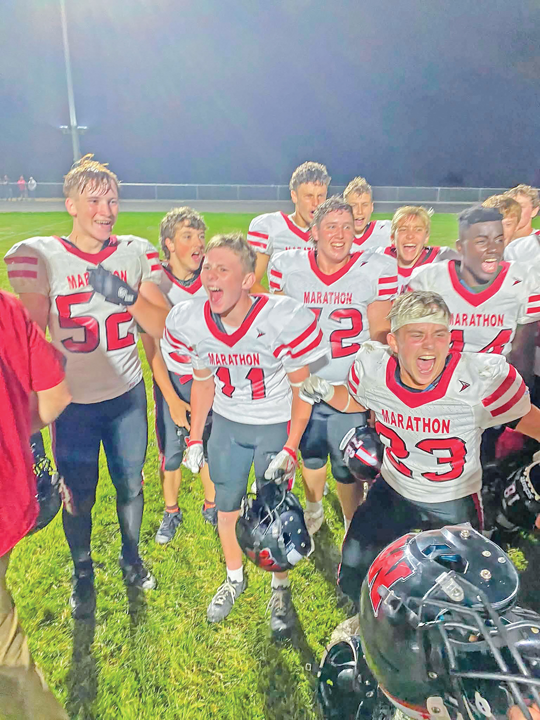 Marathon wins triple overtime thriller