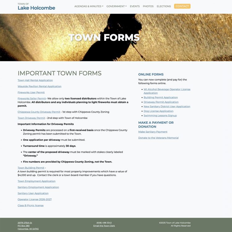 Permits are now online, for everyone’s convenience