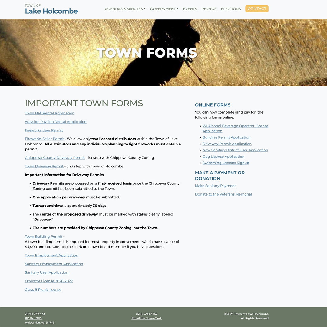 Permits are now online, for everyone’s convenience