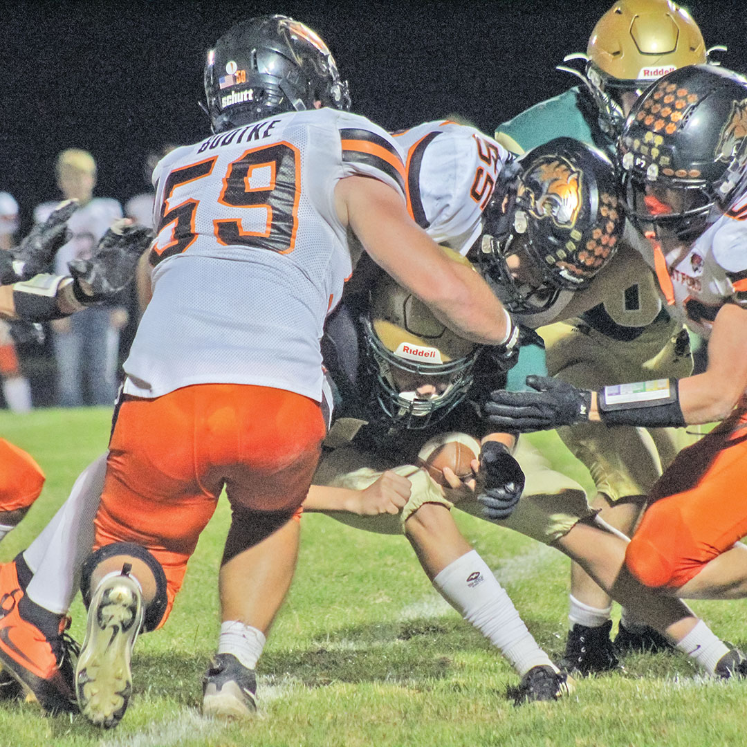 Tigers survive late scare. Stratford thwarts Colby’s comeback to remain undefeated
