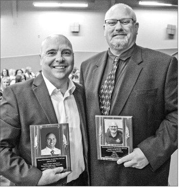 Two grads join Edgar Hall of Fame