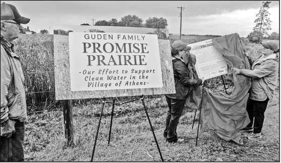 Guden Family Promise Prairie dedicated near Athens wells
